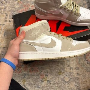 Nike Jordan ones, brand new never been used before,comes with the box.